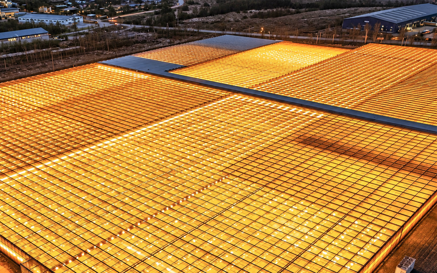 existing HPS greenhouse evaluated for LED lighting retrofit